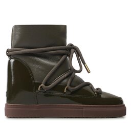 

Взуття Inuikii Gloss Wedge 70203-006 Olive Green, Зелений