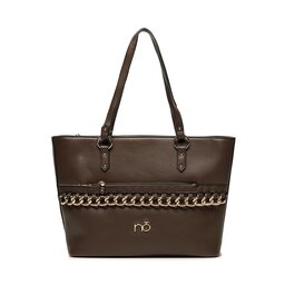 Nobo Handtasche Nobo NBAG-R0220-CM17 Braun