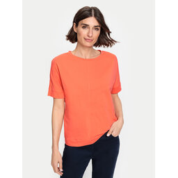 Olsen Olsen Marškinėliai 11104490 Oranžinė Regular Fit