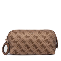 Guess Kosmetiktasche Guess Adrian Logo Travel TWNB21 68851 Hellbraun