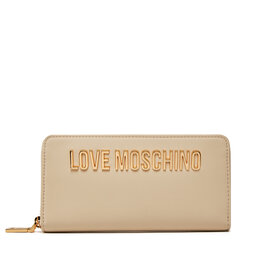 LOVE MOSCHINO Didelė Moteriška Piniginė LOVE MOSCHINO JC5611PP1MKD0110 Smėlio