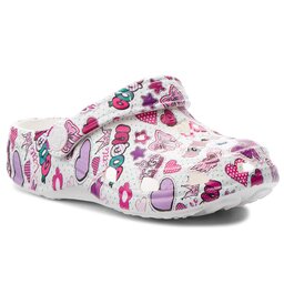 Coqui Sandaler och Slip-ons Coqui Big Frog Printed 8114 Pearl