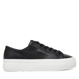 Calvin Klein Jeans Sneakers Calvin Klein Jeans Vulc Flatform Low Mg Lth YW0YW01771 Negru