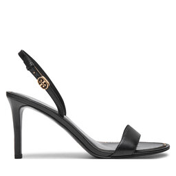 Tory Burch Σανδάλια Tory Burch Double T Buckle 160240 Μαύρο
