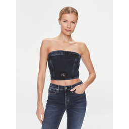 Calvin Klein Jeans Calvin Klein Jeans Felső J20J222870 Sötétkék Slim Fit