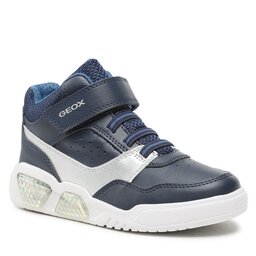 Geox Zapatillas Geox J Illuminus Boy J36GVB 05411 C0673 D Navy/Silver