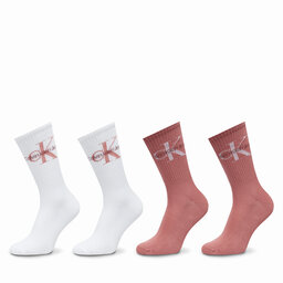 Calvin Klein Set di 4 paia di calzini lunghi da donna Calvin Klein 701229462 Multicolore
