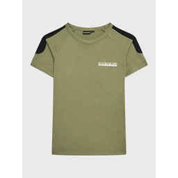 Napapijri Napapijri T-shirt NP0A4H2Y D Zelena Regular Fit