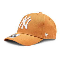 47 Brand Kšiltovka 47 Brand MLB New York Yankees '47 MVP SNAPBACK B-MVPSP17WBP-BO Burnt Orange
