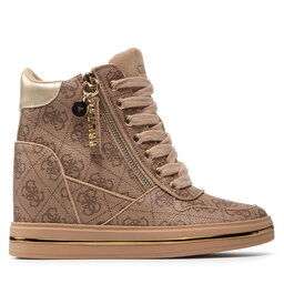 

Снікерcи Guess Nangy FL7NNG FAL12 BEIBR, Коричневий