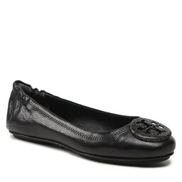 Tory Burch Balerina Tory Burch Minnie Travel Ballet Pave 143383 Perfect Black 006