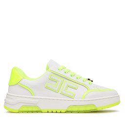 

Снікерcи Elisabetta Franchi SA-60G-36E2-V360 Avorio/Lime Flu BN9, Білий