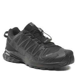 Salomon Обувки Salomon Xa Pro 3D V8 Gtx GORE-TEX 411182 21 V0 Black/Black/Phantom