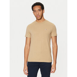 Tommy Jeans Tommy Jeans Футболка Jaspe DM0DM20363 Бежевий Slim Fit