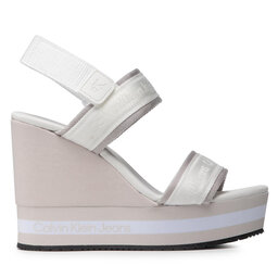 

Босоніжки Calvin Klein Jeans Wedge Sandal Sling Pes YW0YW00572 Bright White YAF, Білий