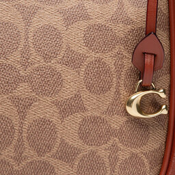 

Сумка Coach Cc Sig Cary Cb CC438 B4/Tan Rust, Коричневий