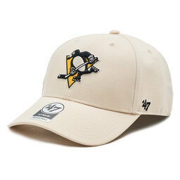 47 Brand Шапка с козирка 47 Brand NHL Pittsburgh Penguins '47 MVP SNAPBACK H-MVPSP15WBP-NT Natural