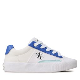 

Кросівки Calvin Klein Jeans Lowcut Lace-Up Sneaker V3X9-80564-1355 M White/Royal/Sky Blue Y605, Білий
