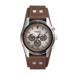 Fossil Orologio Fossil Coachman CH2565 Dark Brown/Silver/Steel