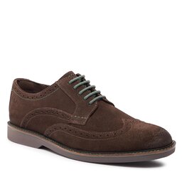 Clarks Halbschuhe Clarks AtticusLTLimit 261735557 Dark Brown Suede