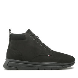 

Черевики Tommy Hilfiger Warm Hilfiger Lth Hybrid Boot FM0FM04412 Black BDS, Чорний