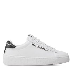 Снікерcи KARL LAGERFELD KL61018A White Lthr, Білий