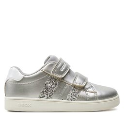 Geox Tenisice Geox J Eclyper Girl J45LRA 000NF C1007 S Srebrna