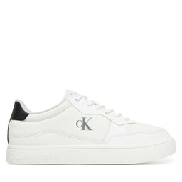 Calvin Klein Jeans Αθλητικά Calvin Klein Jeans Classic Cupsole Tech Ripstop YM0YM01202 Λευκό