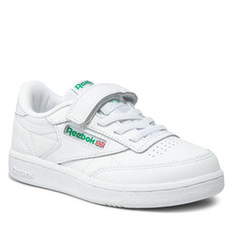 Reebok Pantofi Reebok Club C 1V GZ5268 White/Glegrn/Vecblu