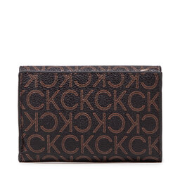 

Мале жіноче портмоне Calvin Klein Ck Must Trifold Sm Mono K60K609559 0HD, Коричневий