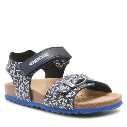Geox Sandali Geox B Sandal Chalki Boy B922QA00454C4211 S Navy/White