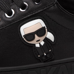 

Снікерcи KARL LAGERFELD KL61030A Black Lthr/Mono, Чорний