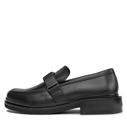 

Туфлі Calvin Klein Moccasin W/ Iconic Plaque HM0HM01452 Triple Black 0GJ, Чорний