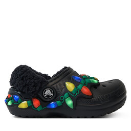 Crocs Natikače Crocs Classic Lined Holiday Lights Cgt 212027 Crna