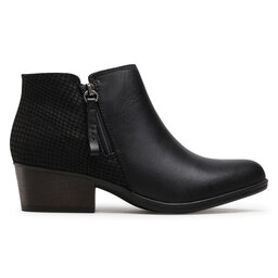 

Ботильйони Clarks Adreena Hope 261530454 Black Leather, Чорний