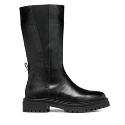 Geox Kozačky Geox D Iridea D46HRD 00043 C9999 Černá
