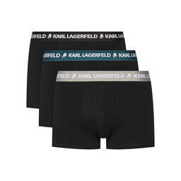 KARL LAGERFELD KARL LAGERFELD Set 3 parov boksaric A1M47021 Črna