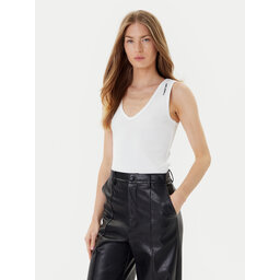 KARL LAGERFELD KARL LAGERFELD Top A3W17005 Blanco Slim Fit