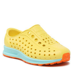 Native Półbuty Native Robbie Sugarlite 13110600-7030 Raincoat Yellow/Piedmont Blue/Foxtail Speckle Rubber