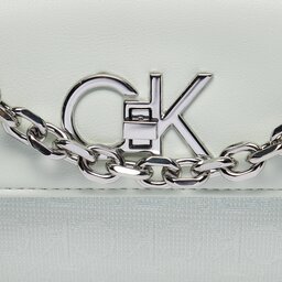 

Сумка Calvin Klein Re-Lock K60K611989 Milky Green Jacquard Mono LIA, Зелений