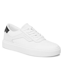 

Снікерcи Calvin Klein Low Top Lace Up Knit HM0HM00922 White/Black 0K9, Білий