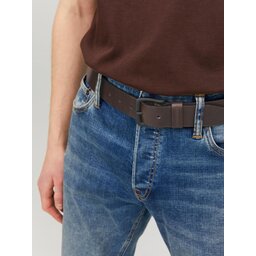 

Чоловічий ремінь Jack&Jones Roma 12242687 Black Coffee, Коричневий