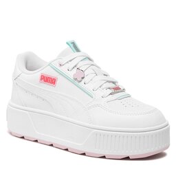 Puma Sneakersy Puma Karmen Rebelle Charms 389400 01 White/White/Pear Pink/Mint