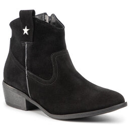 R.Polański Stiefeletten R.Polański 1034 Czarny Zamsz