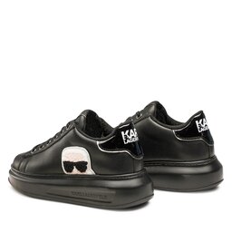 

Снікерcи KARL LAGERFELD KL62530W Black Lthr/Mono, Чорний