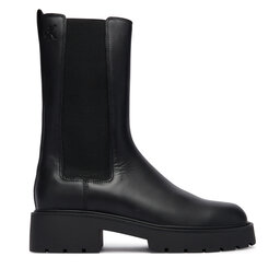 Calvin Klein Ghete Jodhpur Calvin Klein Chunky High Chelsea YW0YW01909 Negru