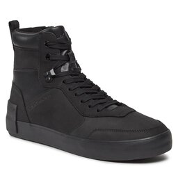 Calvin Klein Jeans Sneakers Calvin Klein Jeans Vulcanized Laceup Mid Lth YM0YM00851 Triple Black 0GT