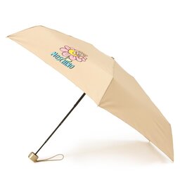 MOSCHINO Parapluie MOSCHINO Supermini D 8252 Dark Beige/Teddy Charm