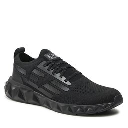 EA7 Emporio Armani Сникърси EA7 Emporio Armani X8X048 XK242 M826 Triple Black/Silver