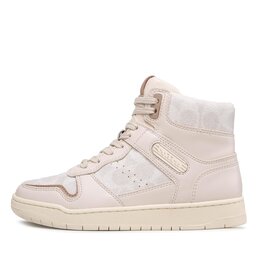 

Снікерcи Coach Hi Top Coated Canvas CD304 Chalk, Бежевий
